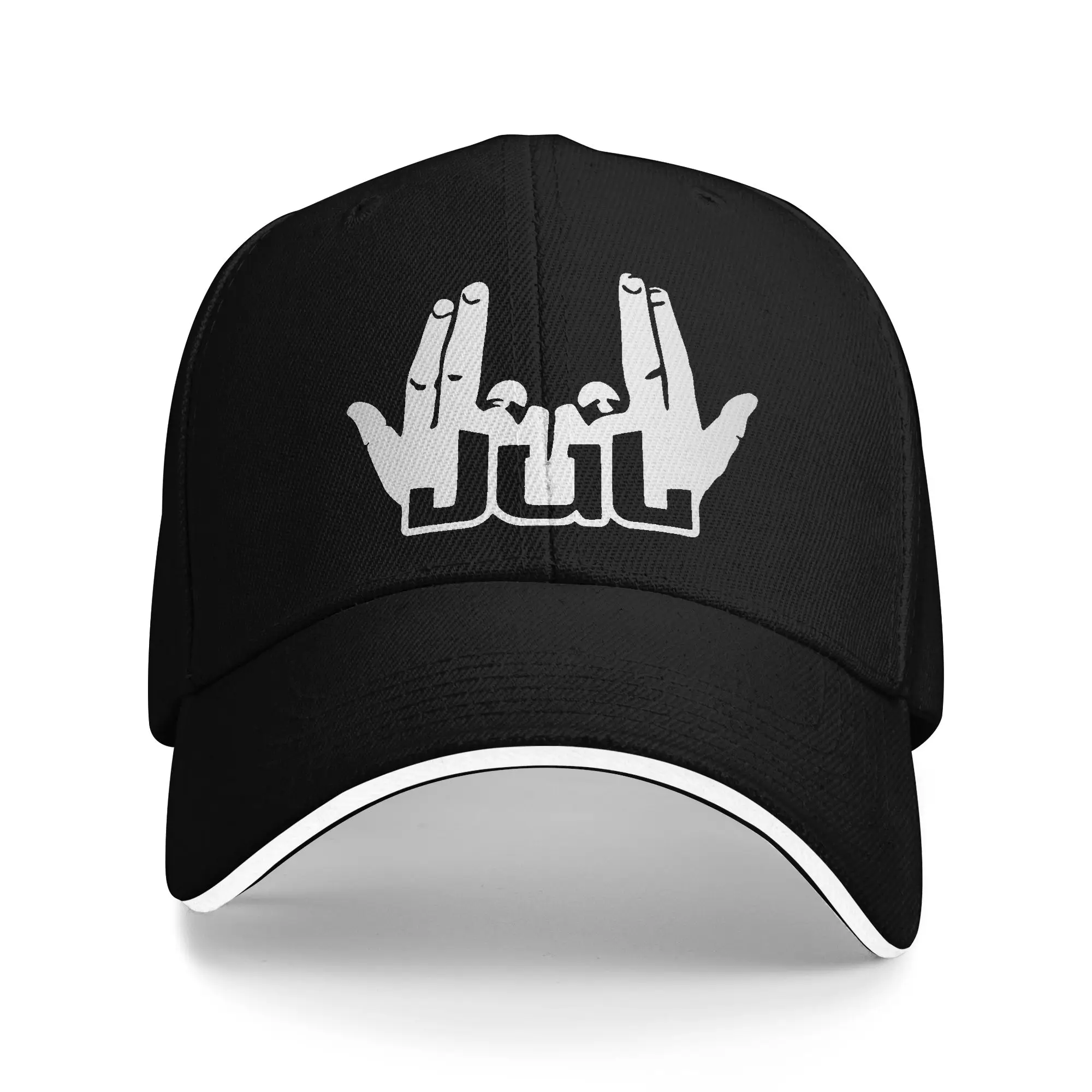 Czapka z daszkiem Raper Piosenkarz Jul Stylizacje Unisex Styl Casquette Czapki, Unikalny Design Treningi na Świeżym Powietrzu Prezent Czapka Snapback