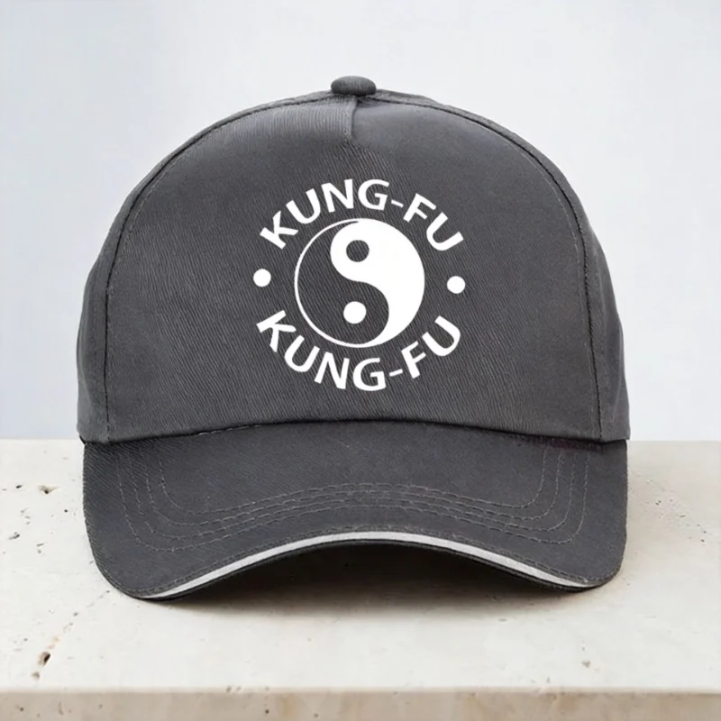 Czapka z daszkiem Tai Chi Gossip Kung Fu Damska Męska Yin Yang czapki golfowe Regulowane czapki Yin Yang Hip Hop dla par