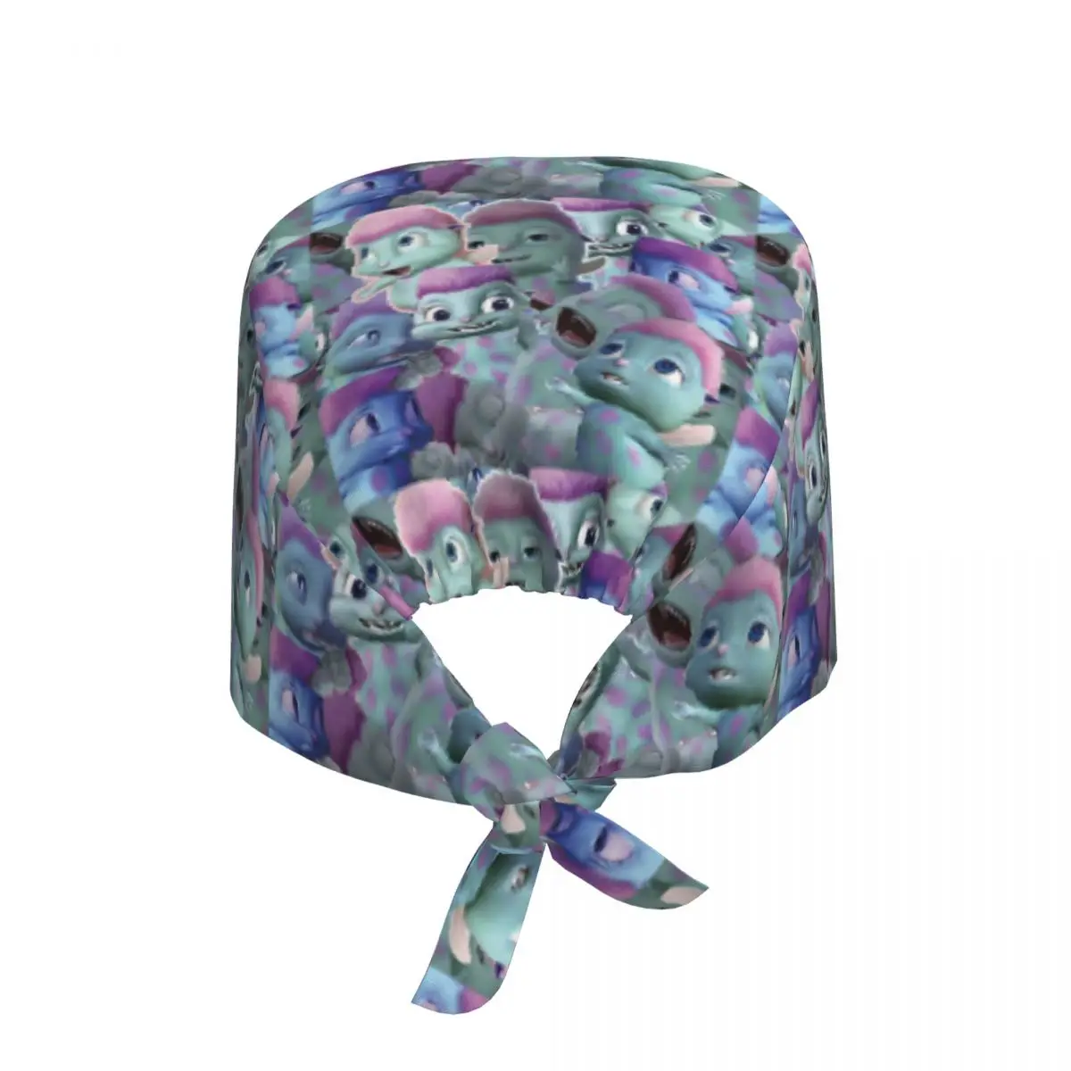 Czepek medyczny Bibble Collage, czapka chirurgiczna, unisex, regulowana, do pracy, dla pielęgniarek i dentystów Czepek medyczny Bibble Collage, czapka chirurgiczna, unisex, regulowana, do pracy, dla pielęgniarek i dentystów