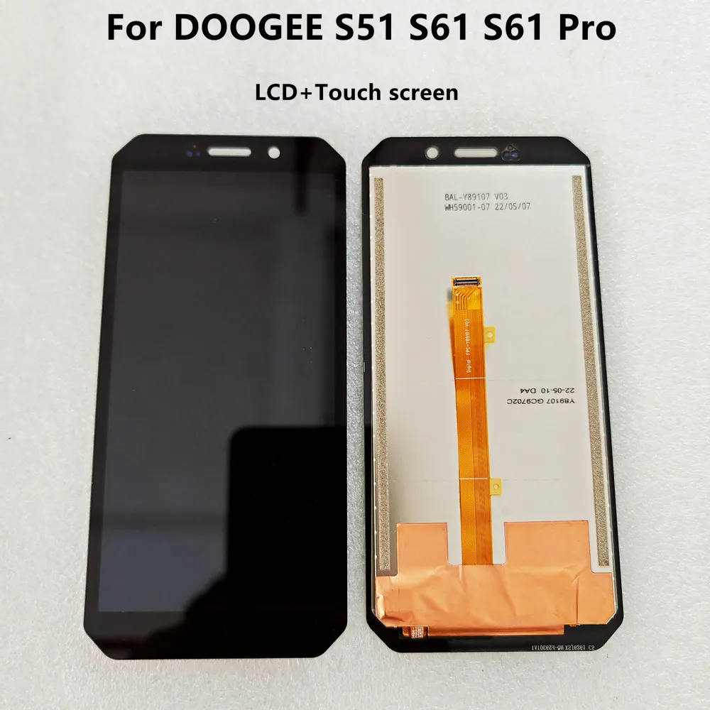 Ekran Wyświetlacz LCD Dotyk Doogee S51 / Doogee S61 / Doogee S61 Pro