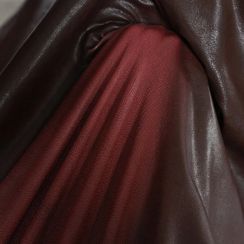 Elastyczna, zmieniająca kolor sztuczna skóra, materiał reagujący na stres, wzór koronki, tkanina do szycia DIY, materiał na kostiumy cosplay, materiały do rękodzieła i odzieży