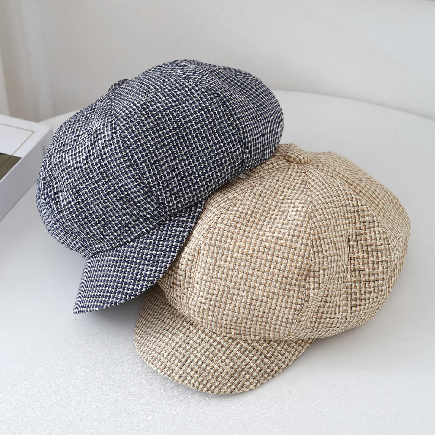 Elegancki Retro Beret Malarski Kapelusz Vintage Francuski Styl Ośmiokątny Czapka Damska Modna Artystyczna Nakrycie Głowy Jesień Zima Nowość