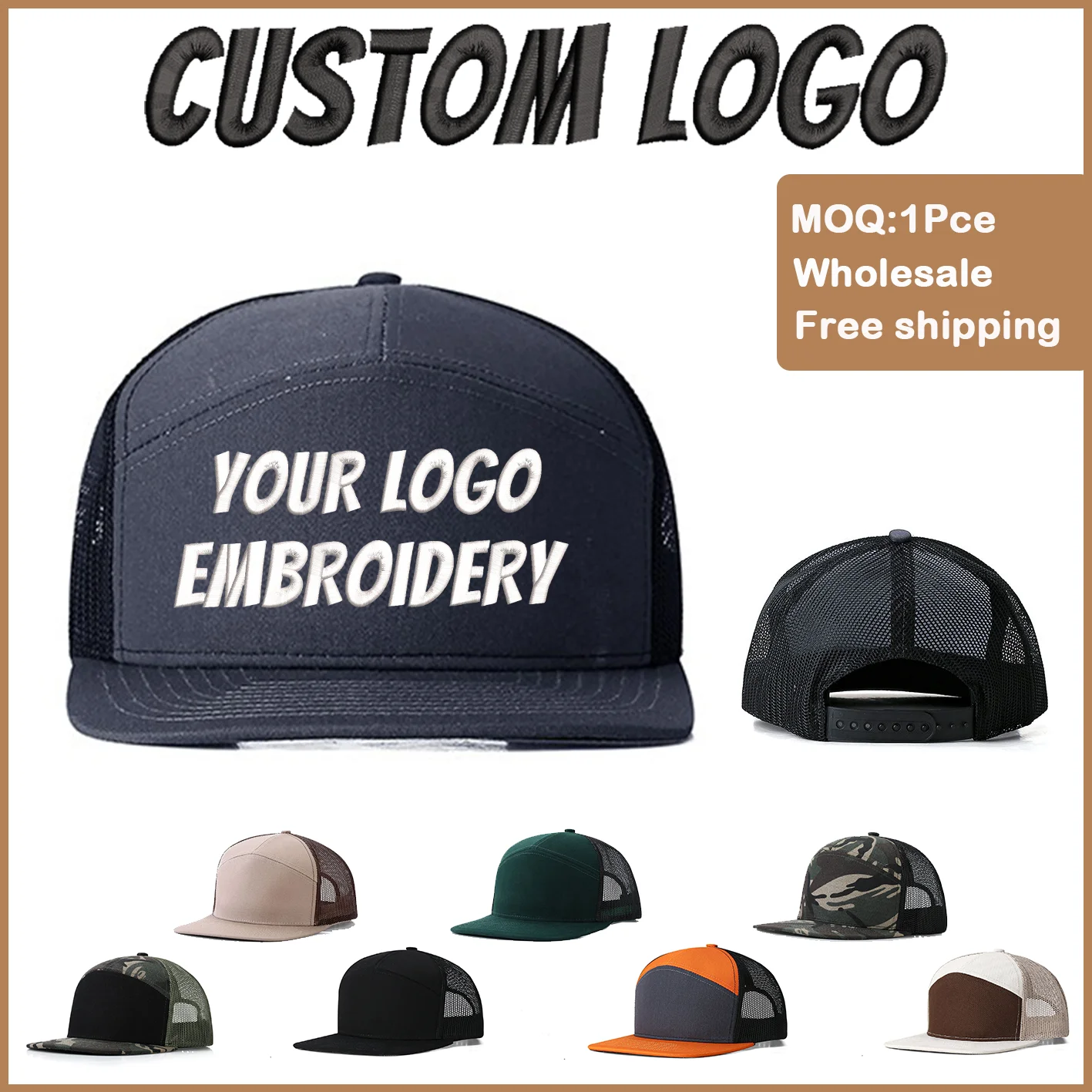 Fedoryn Personalizowane Haftowane Logo Richardson Czapka Markowa Design Czapka typu Trucker Nadruk Siatkowa Czapka Oddychająca Czapka Baseballowa Unisex Hurt