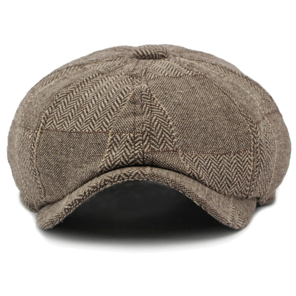HT4341 Beret Cap Spring Autumn Caps for Men Women Vintage Plaid Octagonal Cap Hat Female Retro Artist Painter Male Beret Hats HT4341 Beret Cap Spring Autumn Caps for Men Women Vintage Plaid Octagonal Cap Hat Female Retro Artist Painter Male Beret Hats