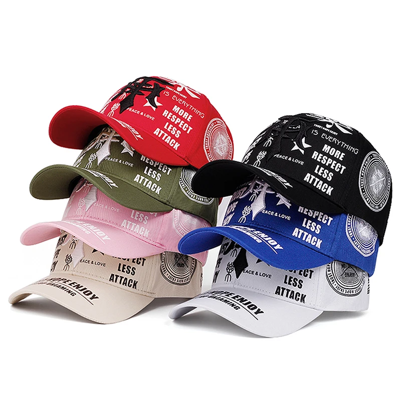 Kreatywna czapka baseballowa 2025 Le Dagger z haftem graffiti, czapka skateboardowa, czapka hip-hopowa, czapka przeciwsłoneczna na co dzień, unisex