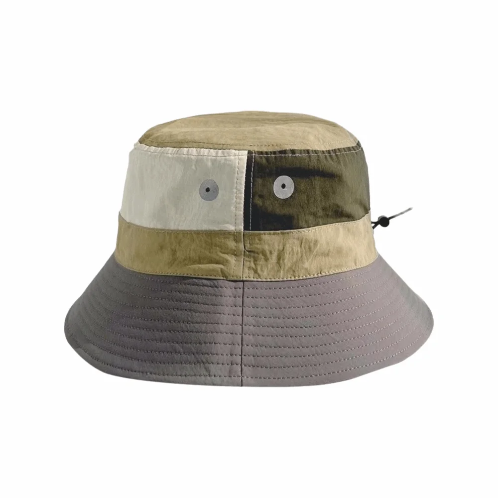 Lekki, oddychający, szybkoschnący kapelusz typu bucket hat, składany, patchworkowy kapelusz rybacki, cienki, chroniący przed promieniowaniem UV, czapka przeciwsłoneczna na kemping Lekki, oddychający, szybkoschnący kapelusz typu bucket hat, składany, patchworkowy kapelusz rybacki, cienki, chroniący przed promieniowaniem UV, czapka przeciwsłoneczna na kemping