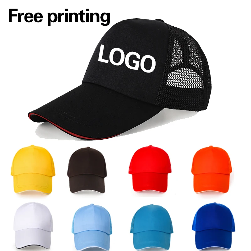 Męskie Damskie Personalizowane Czapki Nadruk Logo Własne Projekty Sportowe Bieganie Golf Baseball Kierowcy Ciężarówek Zawody Urodziny Impreza Czapka