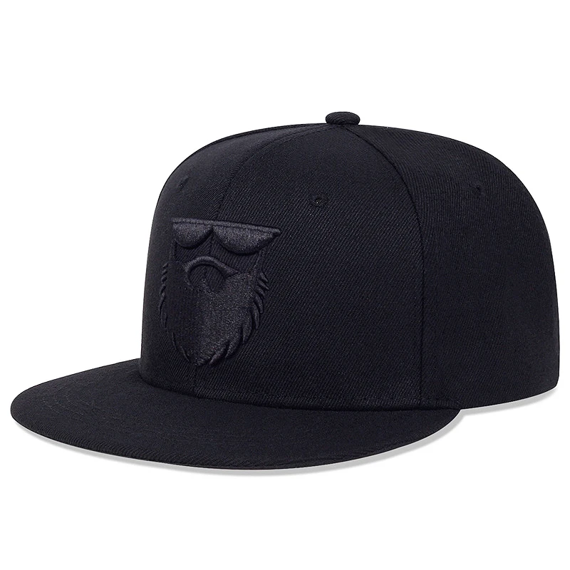 Moda Mężczyźni Kobiety Bawełna Snapback Hat Hip Hop Baseball Cap Beard Old men haft Trucker Caps Regulowane czapki rekreacyjne na zewnątrz
