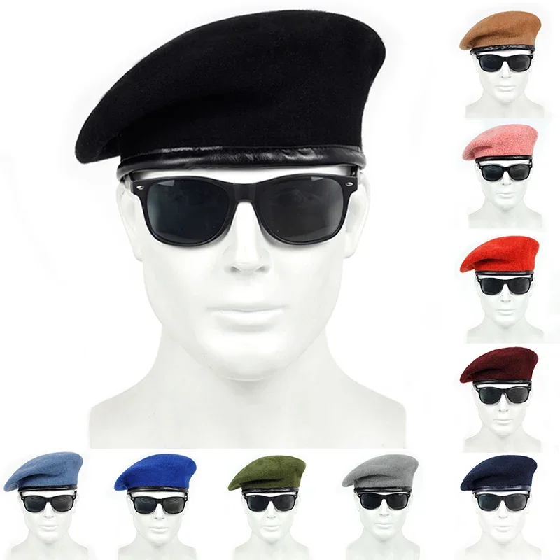 Modna czapka beret w jednolitym kolorze, dziesięć kolorów, modna czapka codzienna, ciepłe czapki na jesień i zimę, czapki hip-hopowe na zewnątrz, czapki utrzymujące ciepło