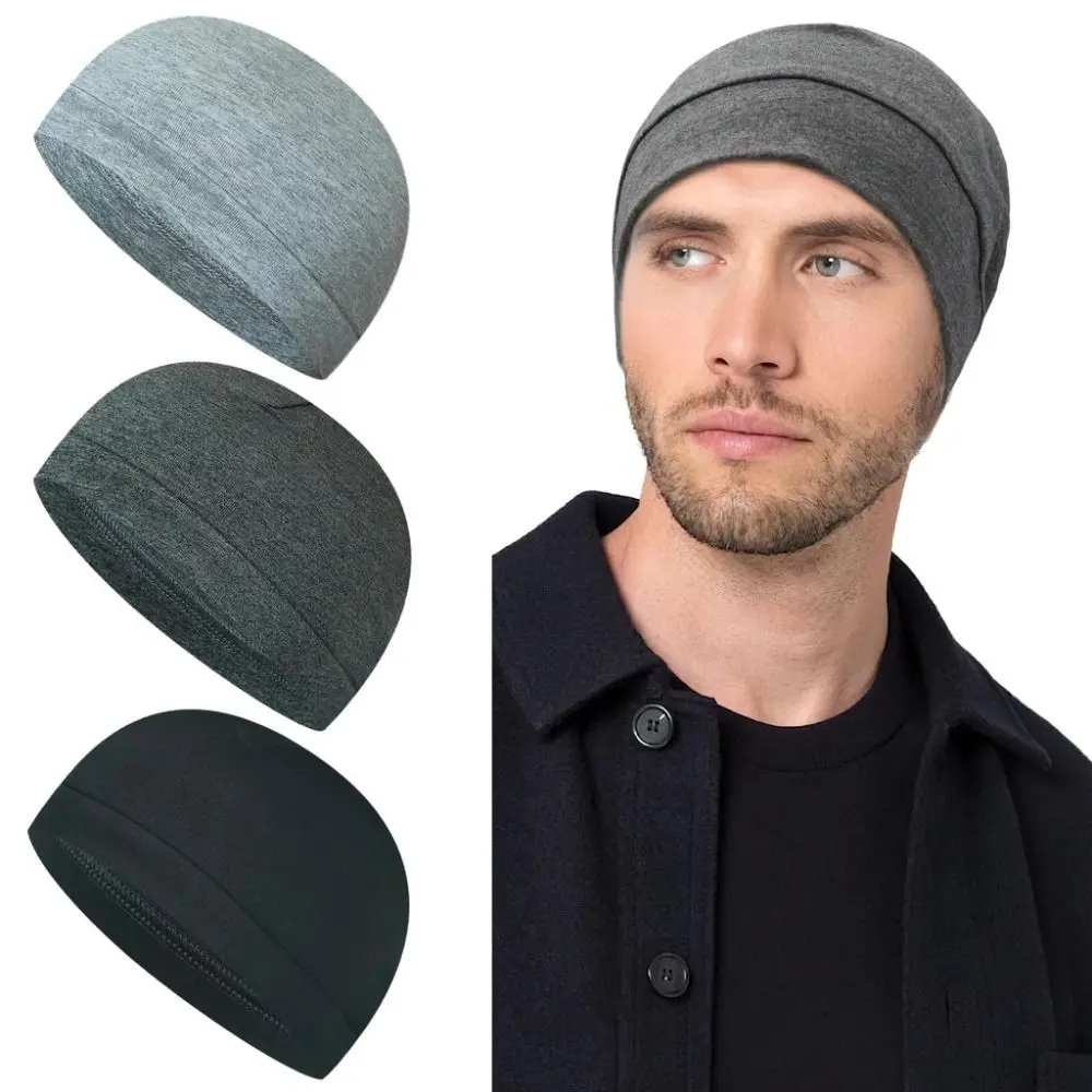 Modne bawełniane czapki typu beanie, miękkie, oddychające czapki skullies, cienkie, codzienne czapki typu bonnet dla kobiet i mężczyzn