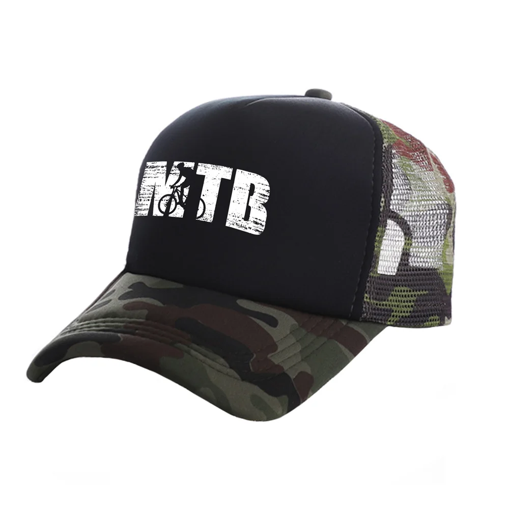MTB kolarstwo górskie czapki Trucker moda fajne czapki MTB czapka z daszkiem lato na zewnątrz słońce czapki z siatki