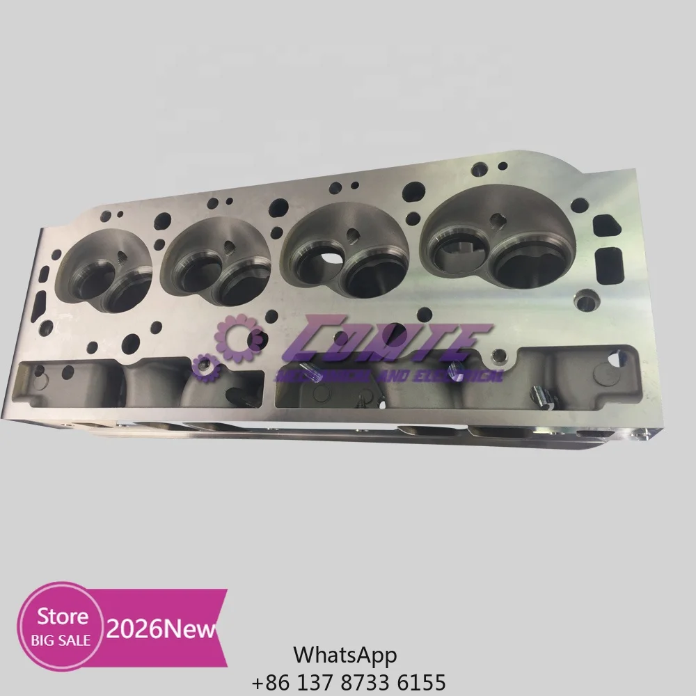 Nowa aluminiowa głowica cylindrów silnika 2026 do Chevrolet Chevy 350 V8 GM350