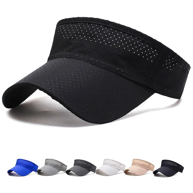 Nowe męskie czapki letnie Jockey Visor Long Trucker Cap Womens Hats Designer Hats Short Brim Hat Flat Visor Baseball Cap YSM03