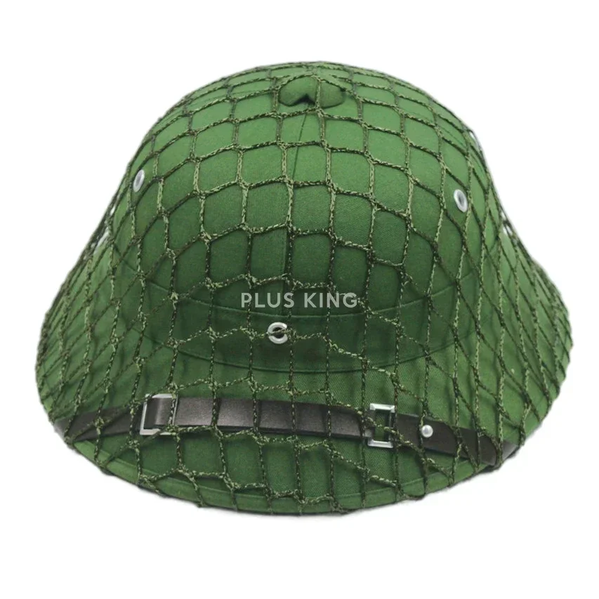 Nowy wietnamski kapelusz zielony kapelusz outdoorowy kask z gwiazdą CS gra sprzęt Cosplay miazga drzewna