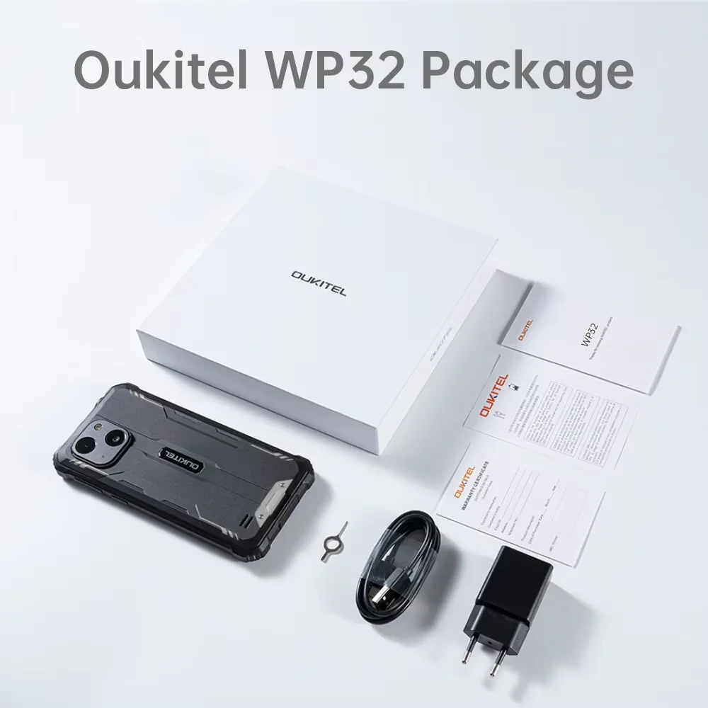 OUKITEL WP32 4GB+128GB 6.0\ – Android 13, 6300mAh, 20MP