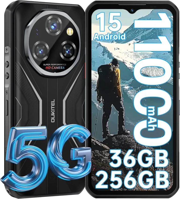 OUKITEL WP55 5G Wytrzymały Smartfon - 36GB+256GB/2TB Android 15, Wytrzymały – oferta 2096 - zdjęcie 1