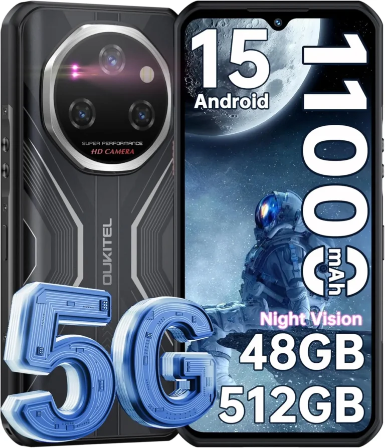 OUKITEL WP55 Pro 5G Wytrzymały Smartfon Odblokowany Android 15-48GB+512GB/2TB – 108MP - zdjęcie 1