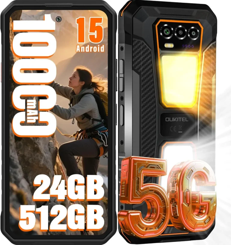 OUKITEL WP58 PRO 5G Wytrzymały Telefon Odblokowany - Smartfon z Wyświetlaczem 6.7 - zdjęcie 1