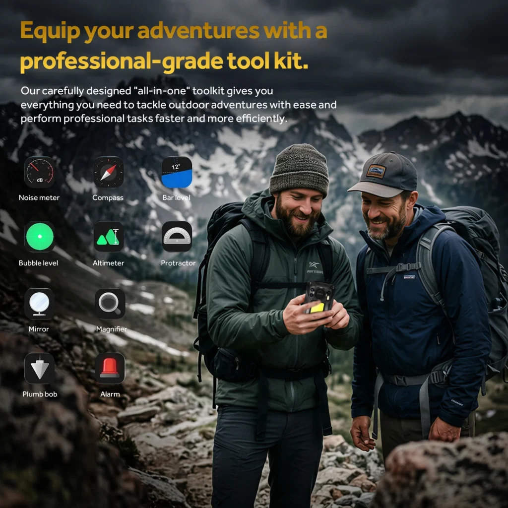 OUKITEL WP61 5G Wytrzymały telefon z systemem Android 16, odblokowany – 20000mAh
