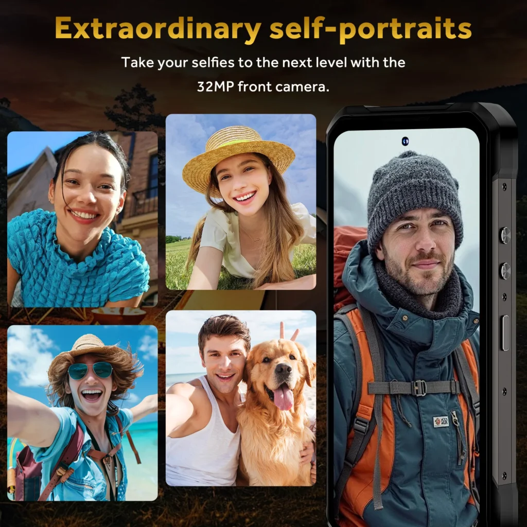 OUKITEL WP61PLUS 5G Android 16 z systemem Android 16, odblokowany, wyświetlacz