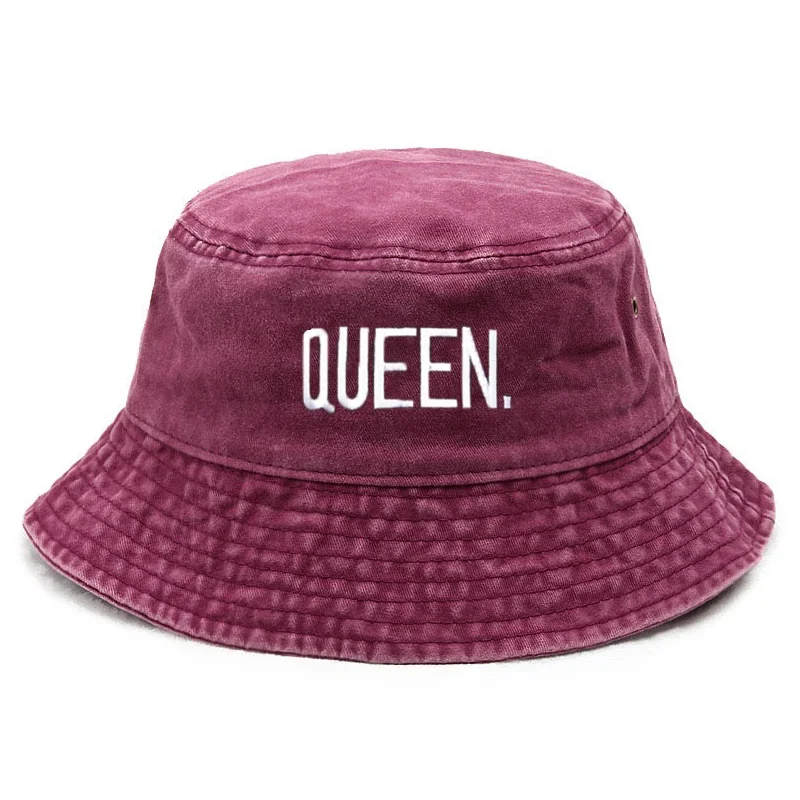 Personalizowany kapelusz typu bucket hat w stylu vintage, haftowany napisem dla par, styl hip-hop, bawełniany kapelusz wędkarski na zewnątrz