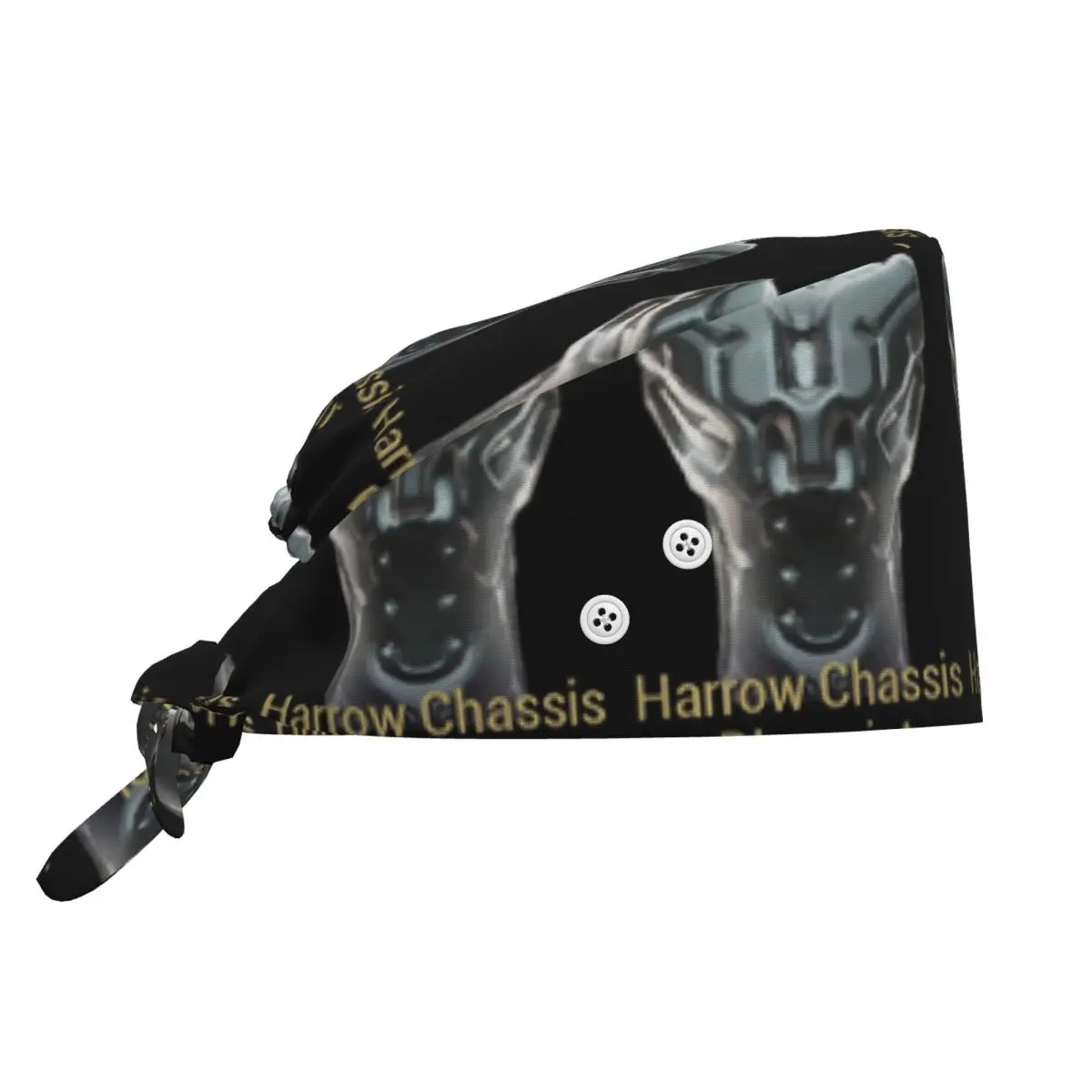 Plan Techniczny Podwozia Harrow Warframe Tennoc Czepek Medyczny Czapka Chirurgiczna Unisex Regulowane Czapki Pielęgniarskie dla Dentysty