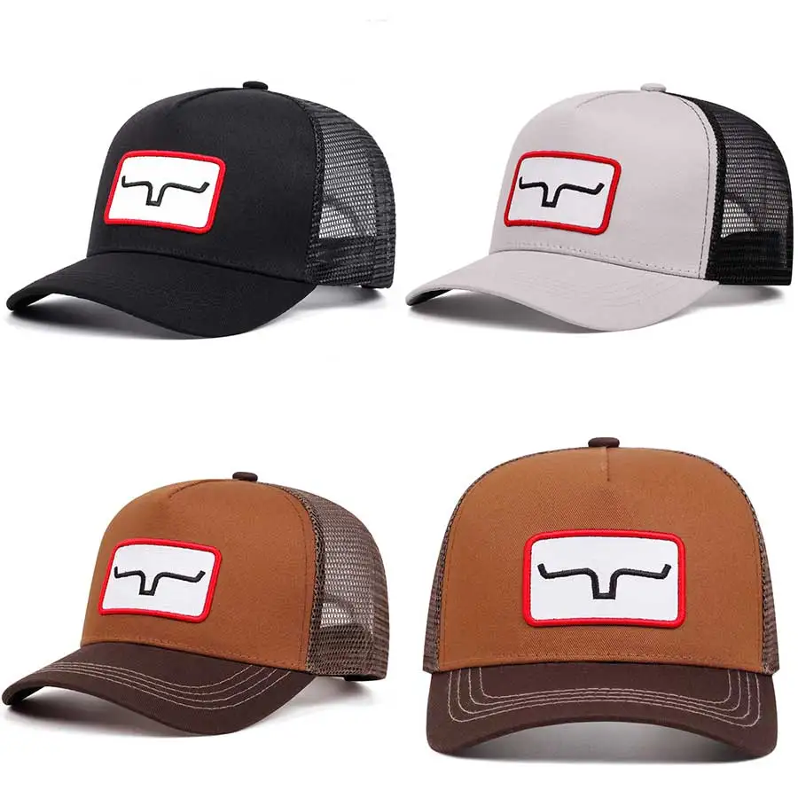 Prosta haftowana czapka z daszkiem z symbolem Męska i damska czapka z daszkiem na imprezy sportowe na świeżym powietrzu Czapka z daszkiem American Trucker Hip hop tren