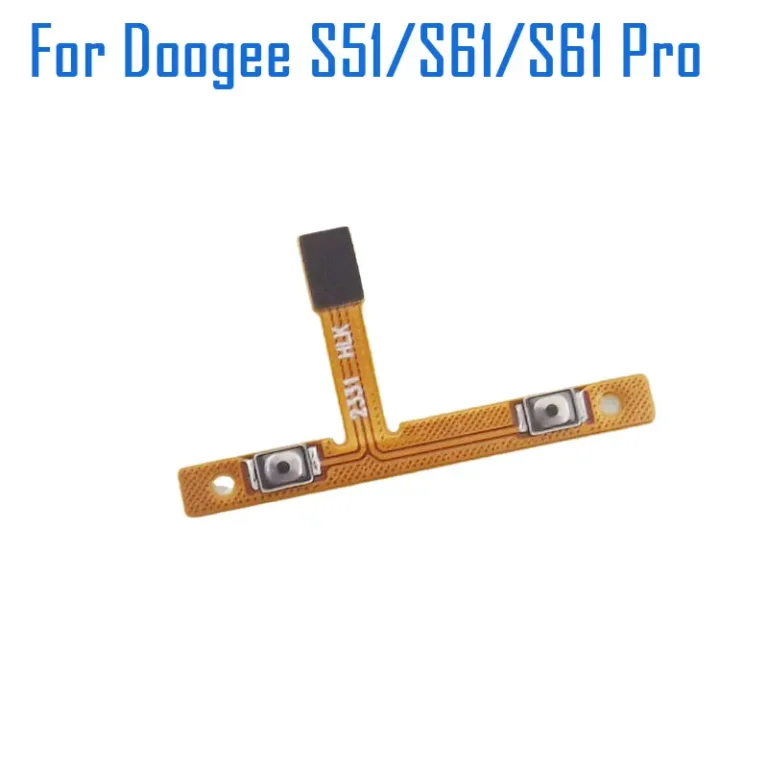 Taśma Power Volume taśma przycisków bocznych Doogee S51 / Doogee S61 Pro / Doogee S61 - zdjęcie 1