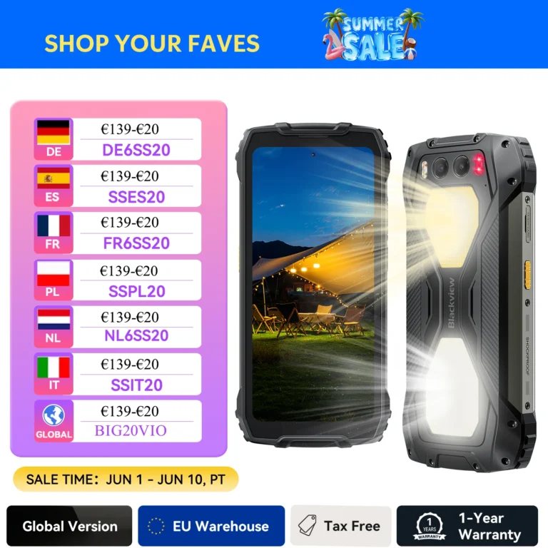 Telefon komórkowy Blackview BV7300 do użytku na zewnątrz, do + () - zdjęcie 1