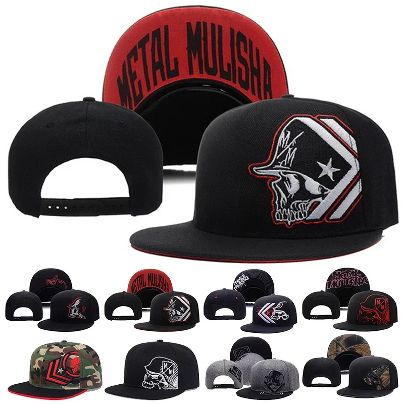 Unisexowa czapka baseballowa z haftem szkieletu, damska czapka sportowa na zewnątrz, płaska czapka męska, modna czapka męska hip-hopowa typu snapback, czapka przeciwsłoneczna Unisexowa czapka baseballowa z haftem szkieletu, damska czapka sportowa na zewnątrz, płaska czapka męska, modna czapka męska hip-hopowa typu snapback, czapka przeciwsłoneczna