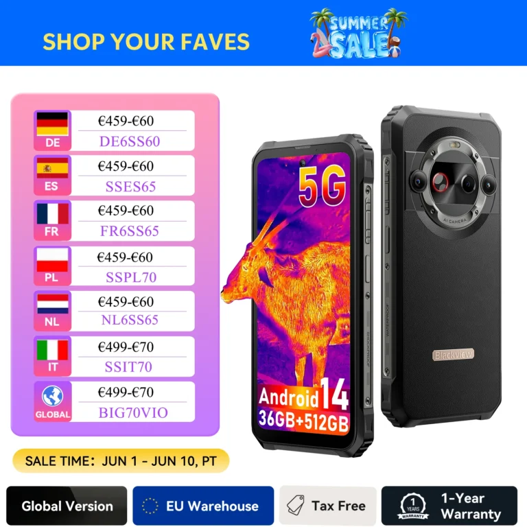 Wytrzymały smartfon Blackview BL9000 PRO 5G z ekranem 6,78'' FHD - zdjęcie 1