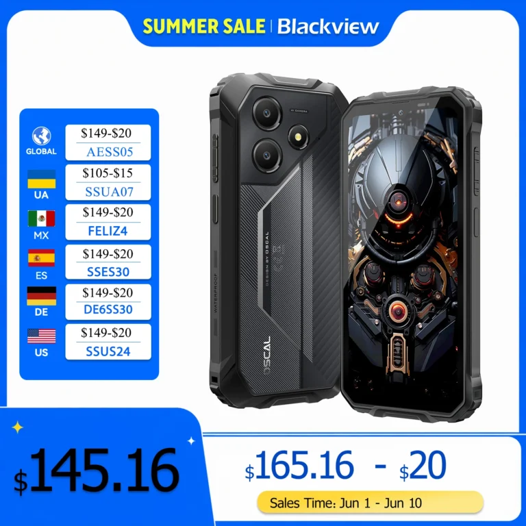 Wytrzymały smartfon Blackview OSCAL Marine 2 AI - zdjęcie 1