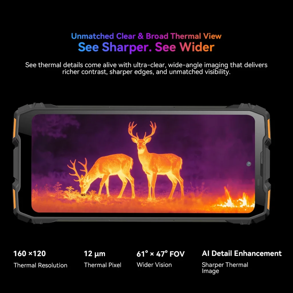 Blackview ROCK 3 – Pancerny Smartfon z Termowizją i Baterią 10000 mAh