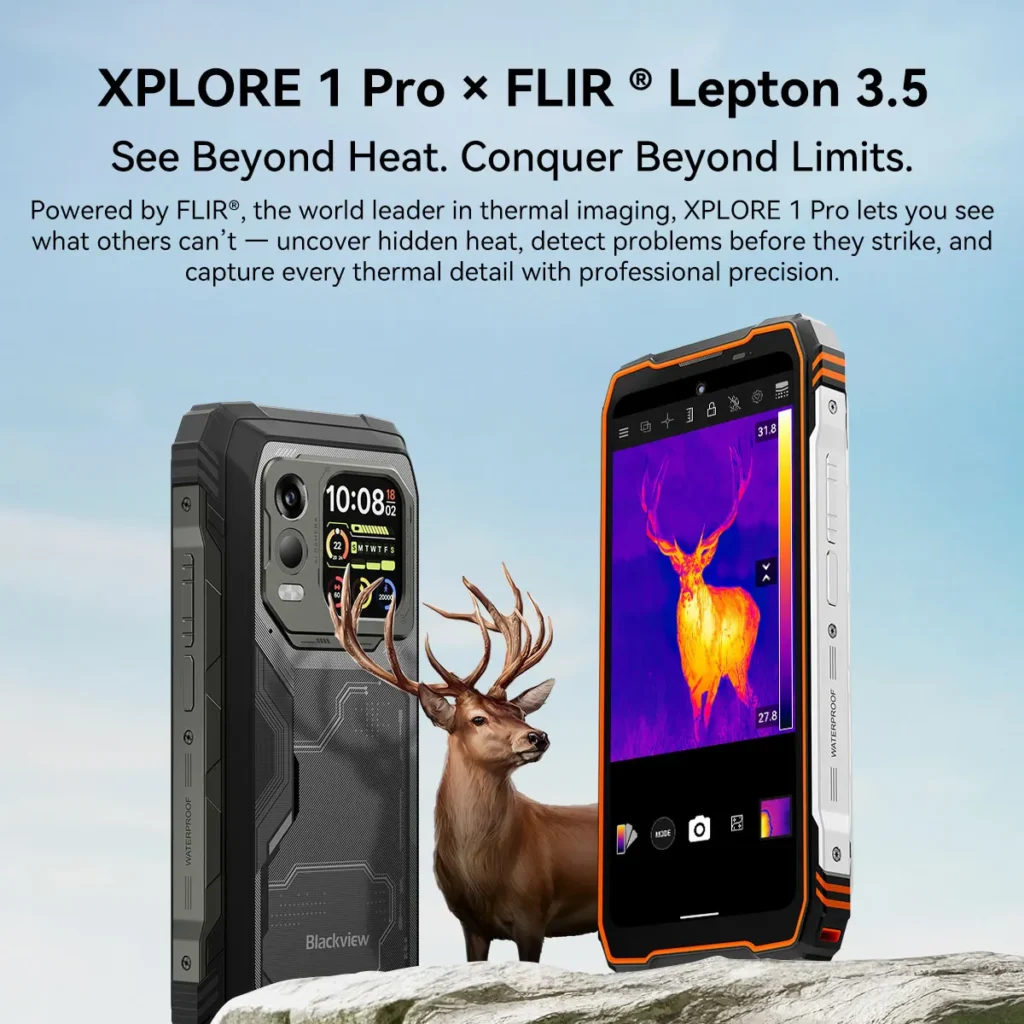 Wytrzymały smartfon Blackview XPLORE 1 Pro 48(16+32)GB+ 5G 6.78” +IPS…