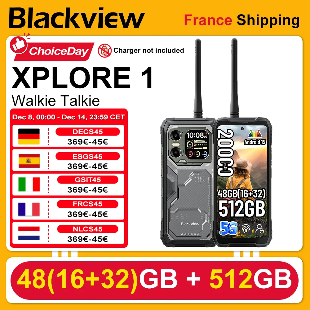 XPLORE 1 Wytrzymały smartfon z radiotelefonem (16+32)