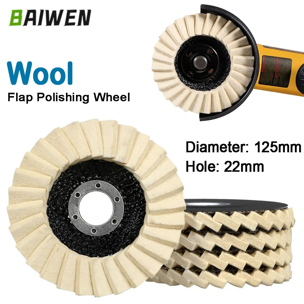 1-10 sztuk 5 Cal 125mm okrągła tarcza polerska Stianless wełna stalowa filc Flap polerowanie polerki klocki… 1-10 sztuk 5 Cal 125mm okrągła tarcza polerska Stianless wełna stalowa filc Flap polerowanie polerki klocki…