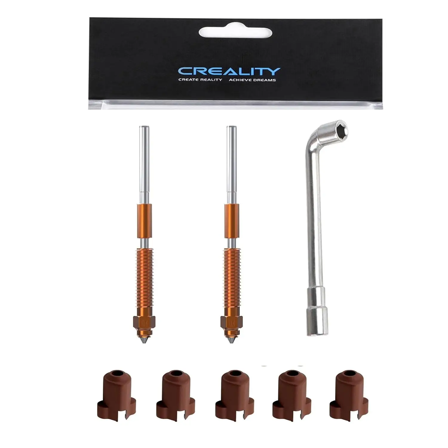 1/3/5PCS Dysza Creality K1C, do K1C, K1 Max, K1 SE, Ender 3 V3/3 V3 Plus, zestaw dysz Unicorn Quick-Swap…