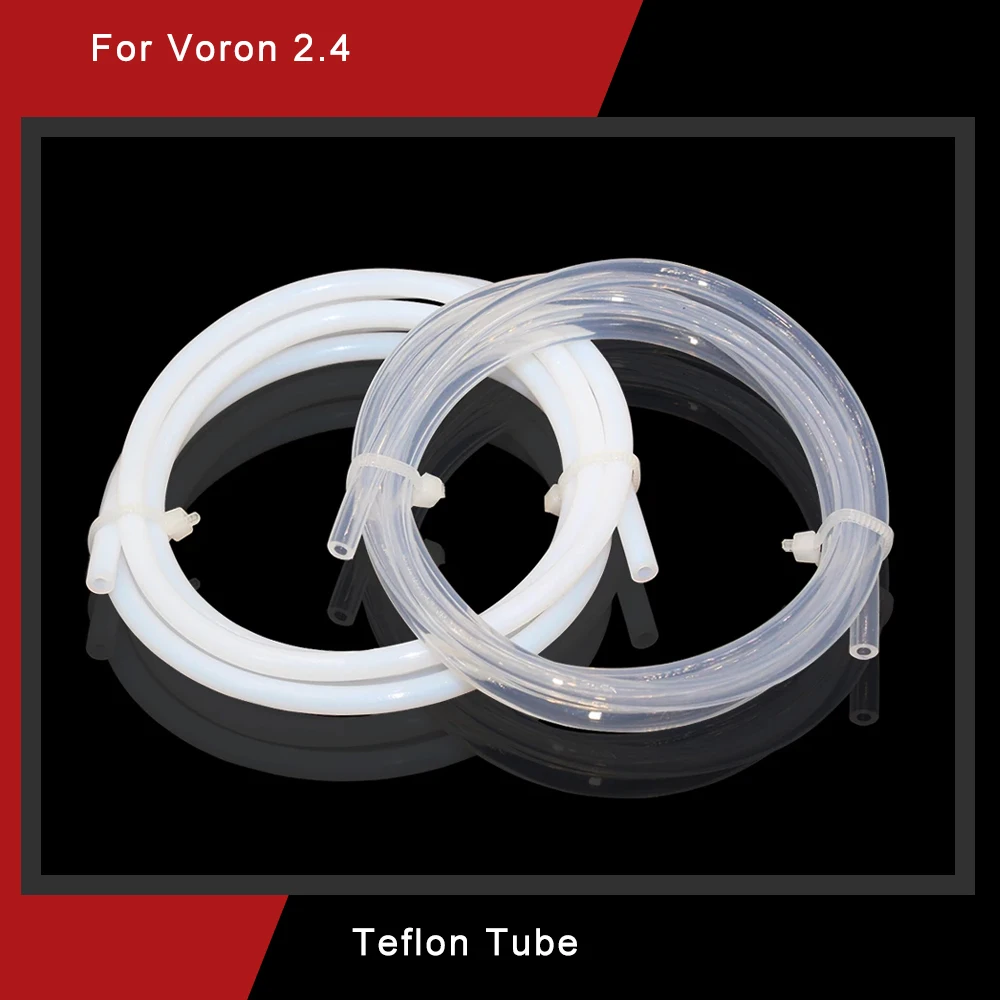 1-metrowa drukarka 3D importowana przezroczysta/biała rurka PFA PTFE PiPe J-head hotend RepRap Rostock…