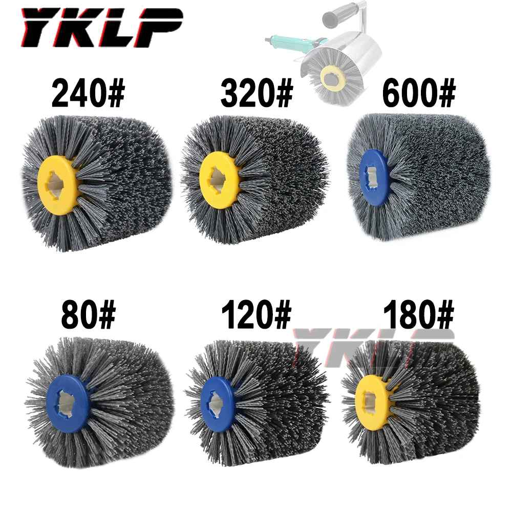 1 szt. 120*100*20mm nylonowy bęben z drutu ściernego tarcza polerska szczotka elektryczna do obróbki drewna… 1 szt. 120*100*20mm nylonowy bęben z drutu ściernego tarcza polerska szczotka elektryczna do obróbki drewna…