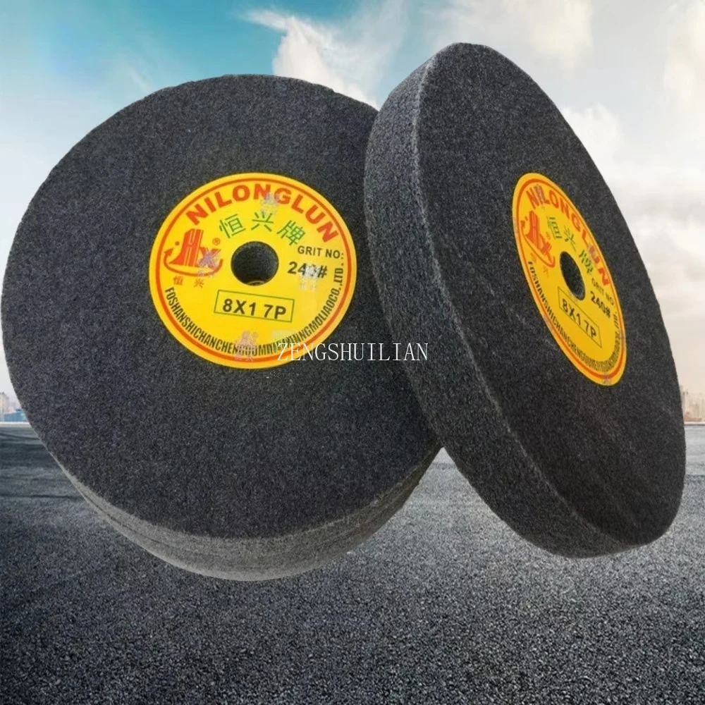 1 szt.: 7P/9P/200x25mm Tarcza polerska z włókna nylonowego; Koło z włókniny; Koło do ciągnienia drutu ze stali… 1 szt.: 7P/9P/200x25mm Tarcza polerska z włókna nylonowego; Koło z włókniny; Koło do ciągnienia drutu ze stali…