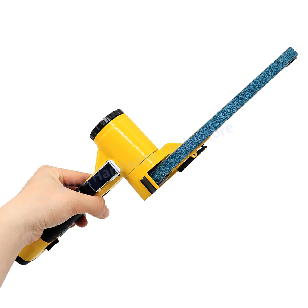 1 SZT. Pneumatyczna szlifierka taśmowa 13 x 457 mm, pneumatyczna szlifierka taśmowa z pierścieniem z włókniny…
