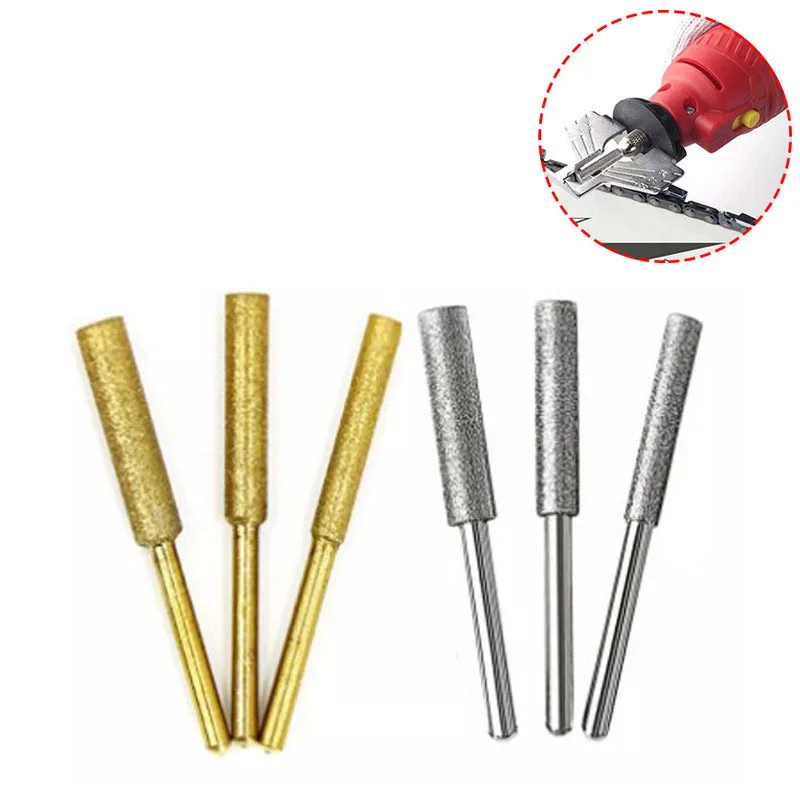 1 szt. Powlekany diamentem cylindryczny zadzior 4mm ostrzałka do pił łańcuchowych pilnik kamienny ostrzenie… 1 szt. Powlekany diamentem cylindryczny zadzior 4mm ostrzałka do pił łańcuchowych pilnik kamienny ostrzenie…
