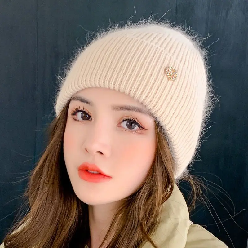 1 szt. Zimowa, ciepła czapka beanie z dzianiny dla kobiet, wiatroodporna, jednolita, wielofunkcyjna czapka na głowę do noszenia na co dzień 1 szt. Zimowa, ciepła czapka beanie z dzianiny dla kobiet, wiatroodporna, jednolita, wielofunkcyjna czapka na głowę do noszenia na co dzień