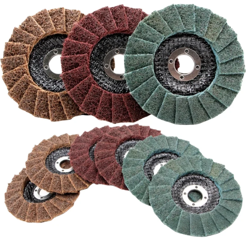 1 sztuk 100/115/125mm tarcze polerskie klapa filcowa tarcza szlifierka kątowa tarcza polerska Metal najlepsza…
