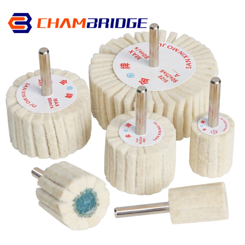 1 sztuk wełna filcowa tarcza polerska 25/30/40/50/60mm stożki polerskie z 6mm Shank Metal szlifowanie ścierne… 1 sztuk wełna filcowa tarcza polerska 25/30/40/50/60mm stożki polerskie z 6mm Shank Metal szlifowanie ścierne…