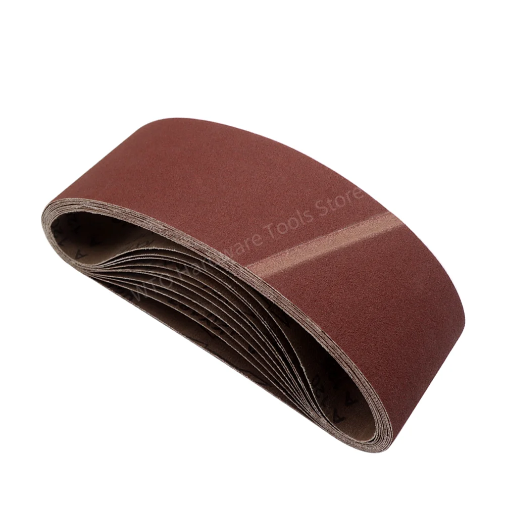10 SZT. 457 * 75 MM Pasów Ściernych, Papier Ścierny do Polerowania Drewna i Metalu, Pas Ścierny do Obróbki…