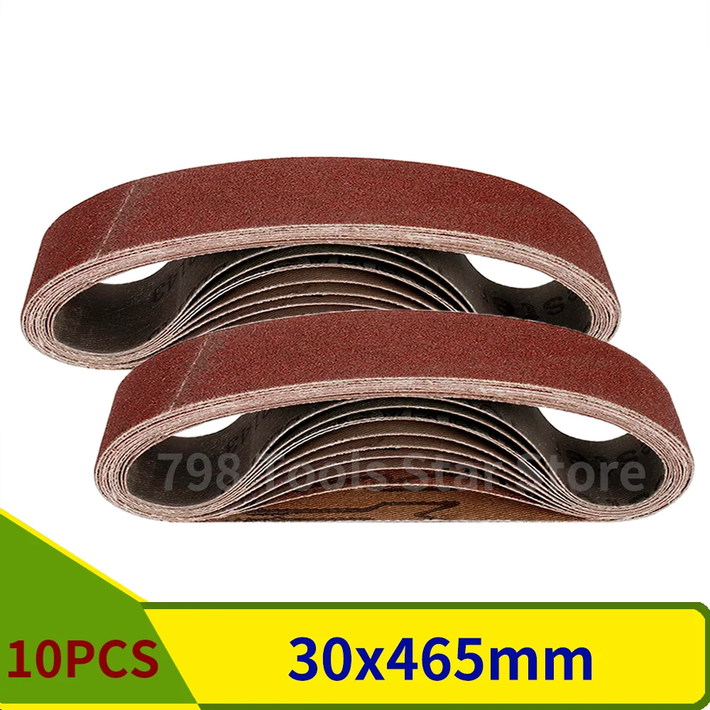 10 sztuk 465*30mm pasy szlifierskie 40-1000 grys drewno miękki metal papier ścierny do polerowania taśmy… 10 sztuk 465*30mm pasy szlifierskie 40-1000 grys drewno miękki metal papier ścierny do polerowania taśmy…