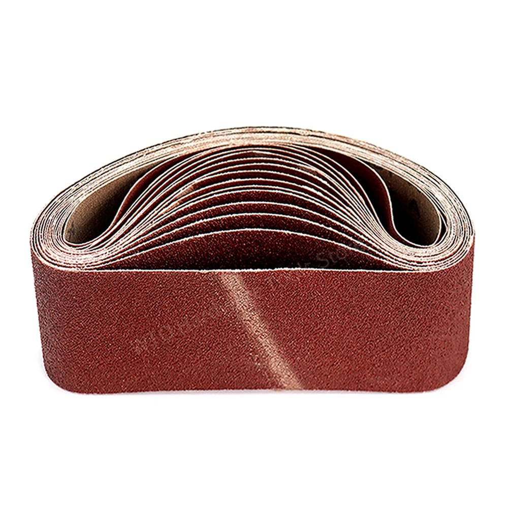 10 SZTUK 533 * 75 mm Taśmy szlifierskie Drewno Miękki metal Polerowanie Papier ścierny 40-1000 Ziarnistość…