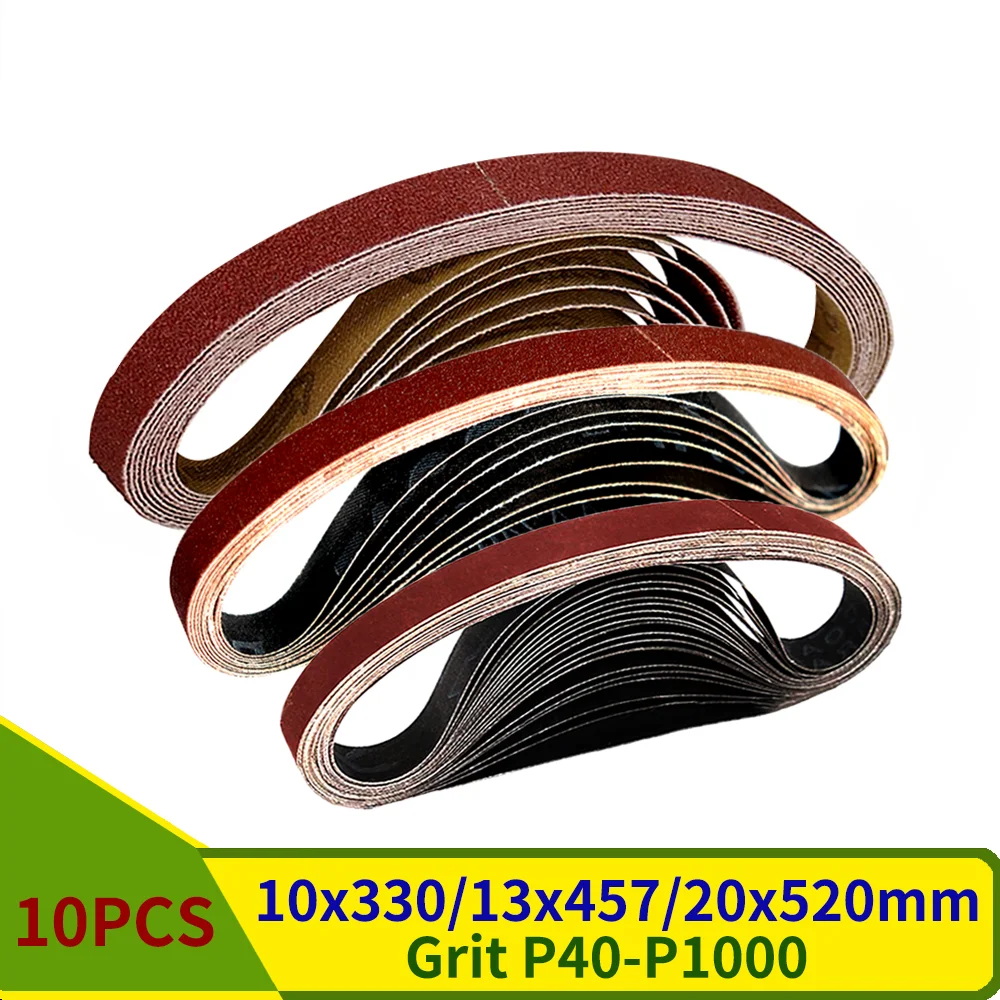 10 sztuk/partia 10mm/13mm/20mm taśma szlifierska papiery ścierne do 10x330mm 13x457mm 20x520mm szlifierka… 10 sztuk/partia 10mm/13mm/20mm taśma szlifierska papiery ścierne do 10x330mm 13x457mm 20x520mm szlifierka…