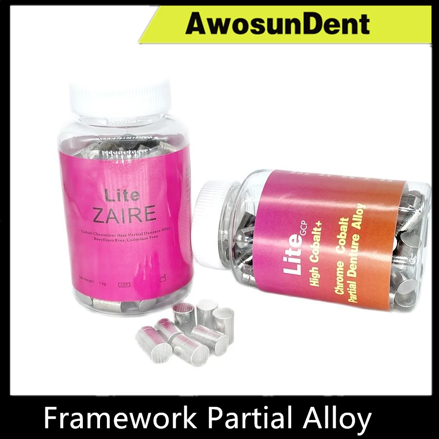1000G laboratorium dentystyczne 65% wysoki kobaltowo-chromowy kokr wysokiej temperatury zdejmowany stop… 1000G laboratorium dentystyczne 65% wysoki kobaltowo-chromowy kokr wysokiej temperatury zdejmowany stop…